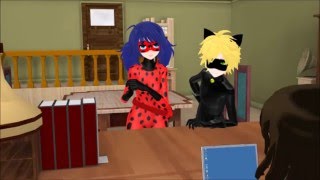 MMD Zootopia Sloth Scene Miraculous Ladybug x Undertale [upl. by Sim]