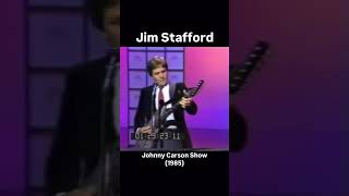 Jim Stafford playing the G707 amp GR700 on Johnny Carson 1985 🎸 🎹 johnnycarson 1985 tvshow [upl. by Niryt]