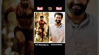 RRR Movie All charecter cast  Reel vs Real ntr ramachandra ajaydevgan rrr aliabhat [upl. by Wernick]