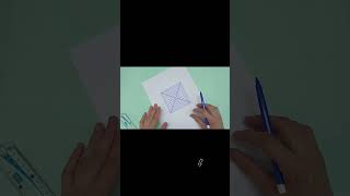 How to Make a Geometric Design  Easy and Creative Drawing Tutorial [upl. by Burnaby]