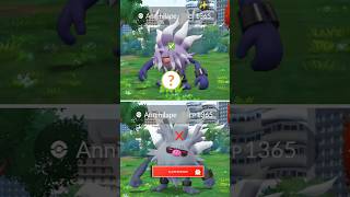 Right way to get shiny Annihilape shorts shiny event communityday rare research ultragoo [upl. by Aical]