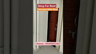 shop For Rent dasnapur Main road ADILABAD [upl. by Airotnes]