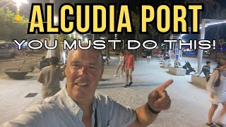 It’s all happening at ALCUDIA PORT mallorca [upl. by Harrad]