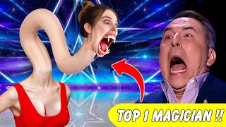 You Won’t Believe the Shocking Magic on AGT 2024 by This WorldClass Talent win Golden Buzzer [upl. by Nileuqaj59]