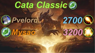 Cata Classic  RDru AWar vs HPala FireMage  Mysao  S10 [upl. by Melamed]