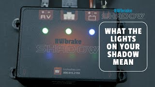 RVi Trip Tip What Do The Lights On Your RVibrake Shadow Mean [upl. by Winton]