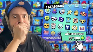 jai ACHETÉ TOUT le CATALOGUE de SKIN 🔥 mon compte Brawl Stars coûte une fortune 💶 [upl. by Torbert]