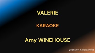 VALERIE Karaoke AMY WINEHOUSE HQ [upl. by Sine]