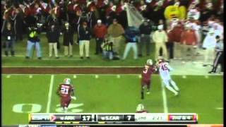 18 Arkansas vs 19 South Carolina 2010 [upl. by Ardnasal]