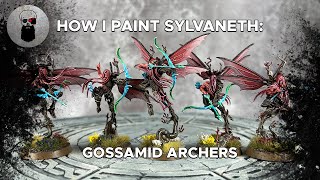 Contrast How I Paint Sylvaneth Gossamid Archers [upl. by Adnahsor]