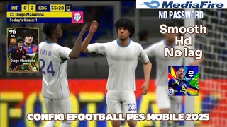 CONFIG EFOOTBALL PES MOBILE 2025 SUPERB  FIX LAG  NO PASSWORD  BY CUMI TV [upl. by Aileon]