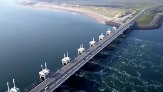 Đê biển Oosterscheldekering Kỳ quan thế giới của người Hà Lan [upl. by Aicsile]