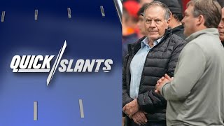 Is it fair to question the Patriots draft picks so soon  Quick Slants [upl. by Otha]