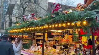 Esslingen Christmas Market part 1Weihnachtsmarkt Esslingen [upl. by Badger]