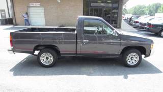 Short Takes 1995 Nissan Pickup XE Start Up Engine Full Tour [upl. by Leiad]