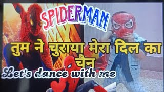 spiderman tune churaya mere dil ka❤️ chain  Dance video by captain divyansh official hindi song [upl. by Drazze992]