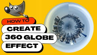 How to Create a Stereographic Projection in GIMP Tiny Planet Effect [upl. by Urquhart]