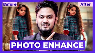 Photoshop এর দিন শেষ Best AI Photo Enhancer 😱  HitPaw Photo Enhancer 🔥 [upl. by Elleined]