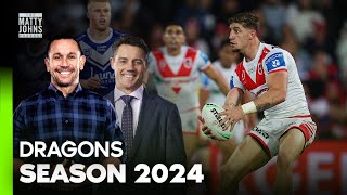 St George Illawarra Dragons The Year That Was  Matty Johns Podcast  Fox League [upl. by Ydwor401]