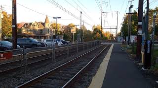 SEPTA Regional Rail Train 3546 at Gwynedd Valley PA [upl. by Nnylassej788]