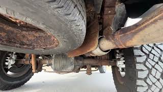 2008 FORD F350 64 diesel super duty rear tailpipe view San Francisco California [upl. by Araic]