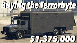 BUYING A TERRORBYTE FOR 11375000  GTA 5 ONLINE [upl. by Roath]