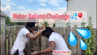 Water Balloon Challenge With My Boyfriend  It GOT TOO SERIOUS😱 MUST WATCH‼️ [upl. by Halie]