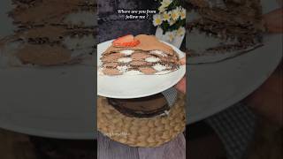 Crepe cake A new style and look of a delicious dessert food recipe cake crepe cooking yummy [upl. by Elburt411]