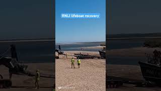 RNLI Lifeboat recovery Wells next sea [upl. by Oicneconi889]