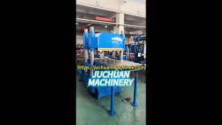 Hydraulic Vulcanizing Hot Press Machine httpsjuchuanmachinescom [upl. by Coleville]