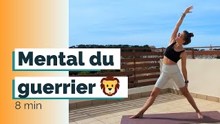 MINI boost amp energize yoga debout mental du guerrier 8 min [upl. by Clougher]