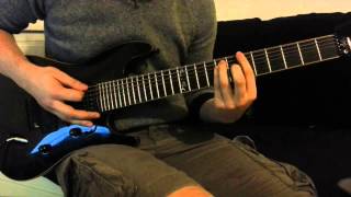 VANDEN PLAS  Godmaker  Guitar Cover With Solo [upl. by Arihk231]