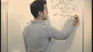 Maths  Algebra  Factorising Quadratics [upl. by Leirad742]