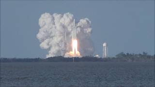 Falcon Heavy First Launch and Landing from the Kennedy Space Center [upl. by Brecher402]