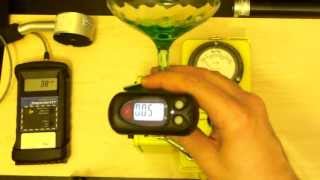 Radioactive Depression Glass vs a Geiger Counter [upl. by Leiand]