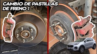 Cambio de pastillas de freno Kia Sportage QL [upl. by Huba]