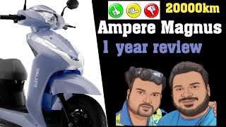 Electric bike Ampere Magnus Review after one year use  Magnus ex review in tamilampere ebikes [upl. by Attelocin]