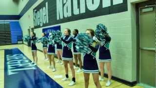 Siegel High School Freshmen Cheer Team BasketballExtended Version [upl. by Ssor]