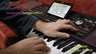 MAVİ MAVİ أزرق أزرق Korg arabic music [upl. by Annay584]