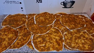 وصفة البيتزا التركية السهلة turkish Pizza recipe easy [upl. by Drarreg]