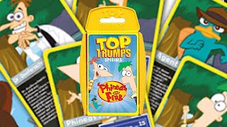 Phineas and Ferb Top Trumps Card Game [upl. by Naus]