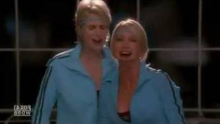 OLIVIA NEWTONJOHN amp JANE LYNCH  Physical Glee [upl. by Inanak]