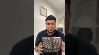 Pt4 GOYARD BELVEDERE BAG goyard unboxing belvedere [upl. by Swisher]