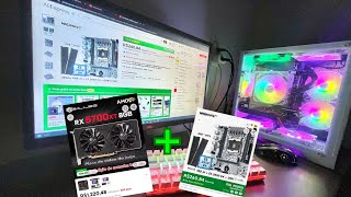 UNBOXING KIT X99 BRANCO E RX 5700XT MLLSE DE 1200 REAIS NO ALIXPRESS vale a pena [upl. by Iddet]