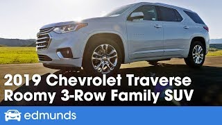 2019 Chevrolet Traverse Review A Roomy 3Row Family SUV [upl. by Ofori]