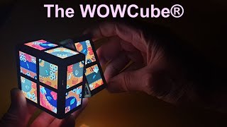 The WOWCube ► 2x2x2 Gamers Rubiks Cube Puzzle with smart features Space Invaders edition [upl. by Gad]