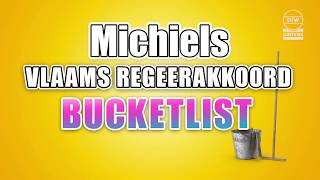 Michiels Vlaams Regeerakkoord Bucketlist [upl. by Allecram]