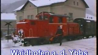 Winterfahrt auf der Ybbstalbahn [upl. by Hike]