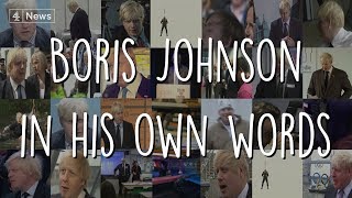 Boris Johnson in his own words [upl. by Hansel]