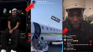 Asake and Burna Boy Leak New Song as Asake Showoff his Private Jet Tesla Jeep and 2025 G Wagon [upl. by Yelram]